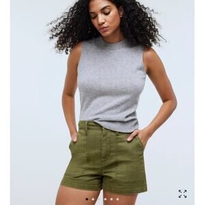 Madewell Perfect Military Twill Shorts